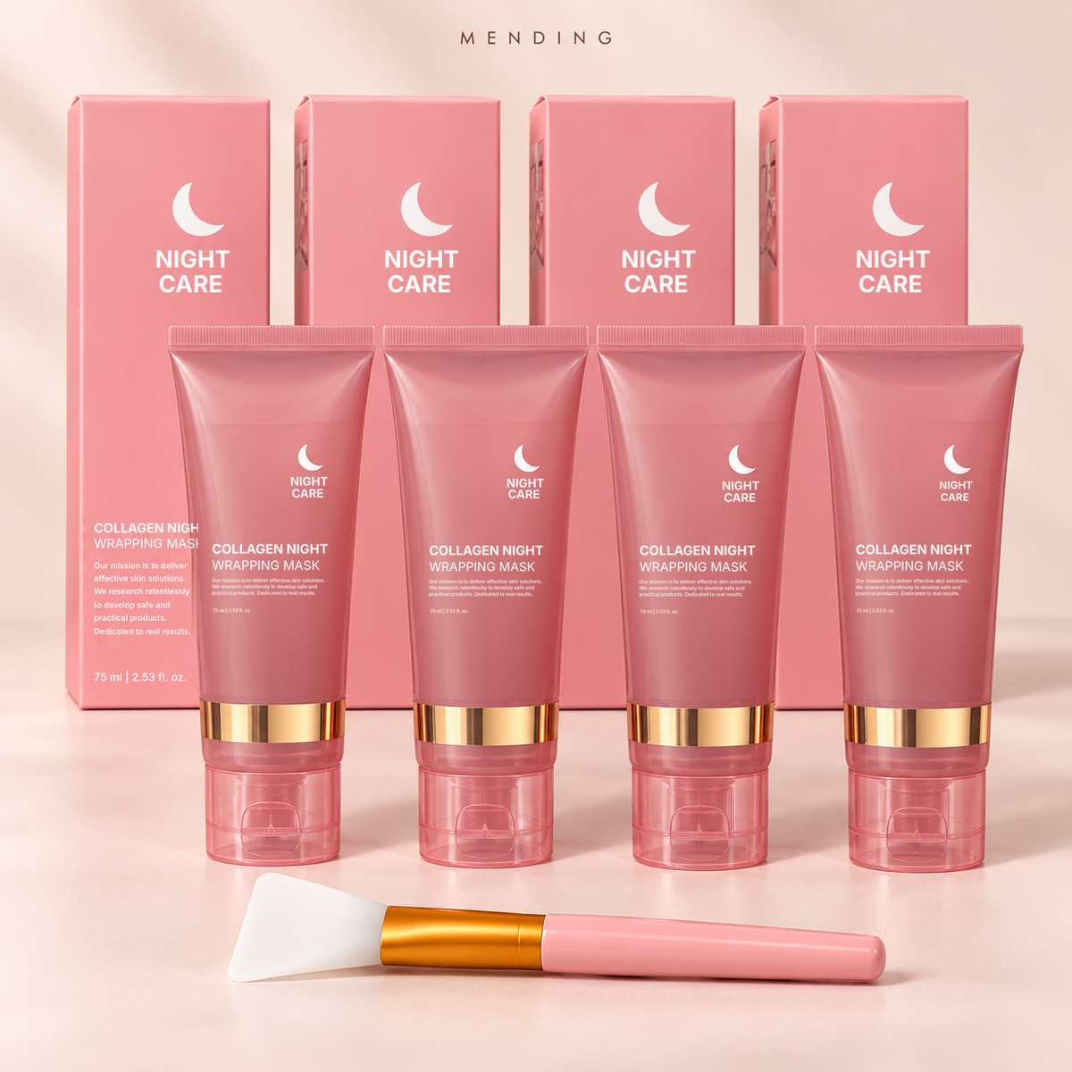4 Tubes + FREE Brush